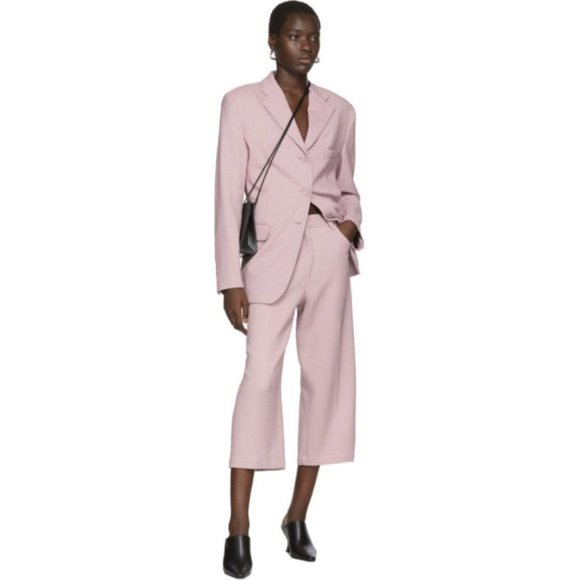Sies Marjan Molly Wool Canvas Oversized Blazer - Picture 2 of 11